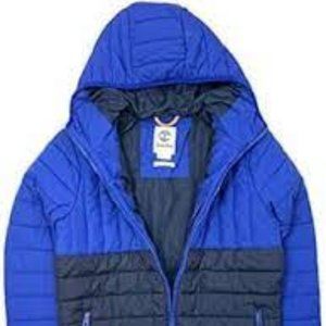 Men's Timberland Compatible Layering System Hooded Puffer Jacket Size Large